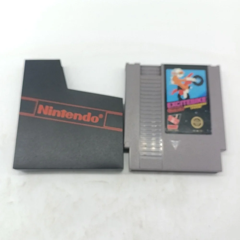 Nintendo Excitebike NES Video Game Cartridge with Dust Sleeve REV-A Japan